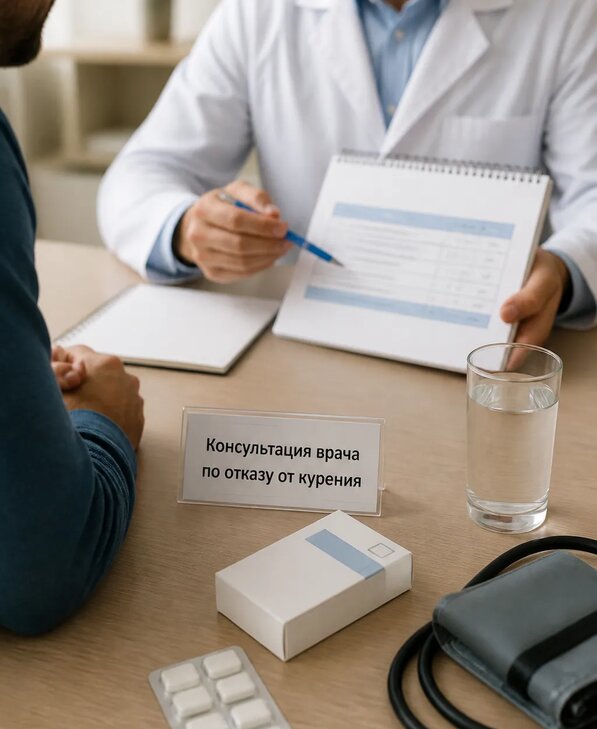 Консультация врача по отказу от курения для взрослых в Рассказове
